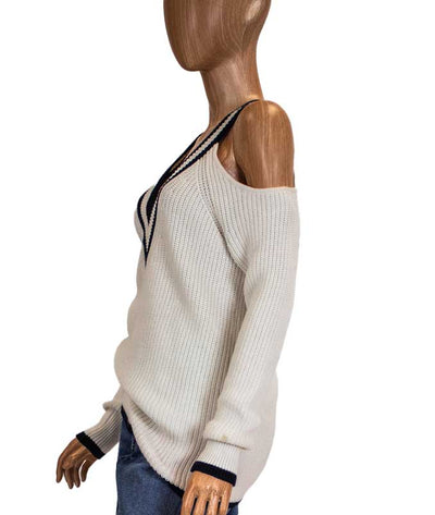Intermix Clothing XS Open Shoulder Sweater