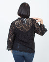 IRO Clothing Medium | US 6 I FR 38 Yacinthe 3/4 Sleeve Lace Top
