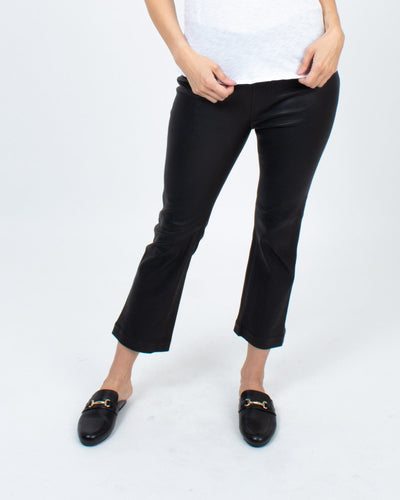 IRO Clothing Medium | US 6 The Beck High Waisted Cropped Leather Pants