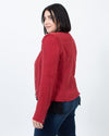 IRO Clothing Medium | US 8 I FR 40 Red Zip Up Blazer