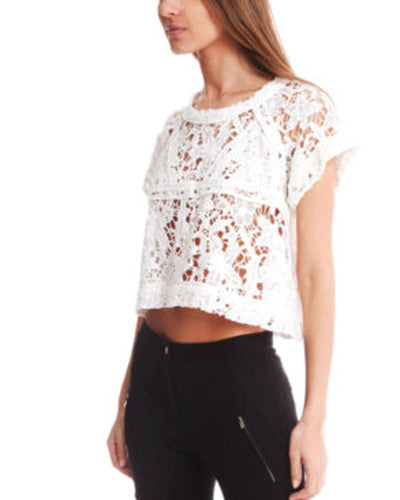 IRO Clothing Small | FR 36 "Filly" Lace Blouse