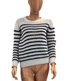 IRO Clothing Small Striped Knit Sweater