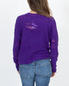 IRO Clothing XS "Cenix" Distressed Sweatshirt