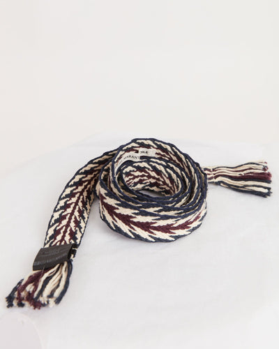 Isabel Marant Étoile Accessories One Size Canvas Fringe Trim Belt