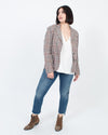 Isabel Marant Étoile Clothing Large | US 10 I FR 42 Plaid Linen Blazer