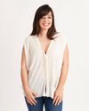 Isabel Marant Étoile Clothing Large | US 8 I FR 40 Pleated Sleeveless Blouse