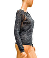 Isabel Marant Étoile Clothing Medium | US 6 I FR 38 Semi-Sheer Fitted Sweater