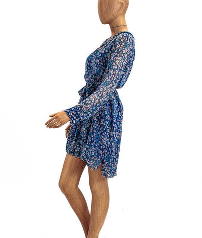 Isabel Marant Étoile Clothing Medium | US 8 I FR 40 Printed Silk Belted Dress