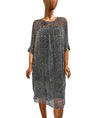 Isabel Marant Étoile Clothing Medium | US 8 I FR 40 Sheer Printed Dress with Black Slip