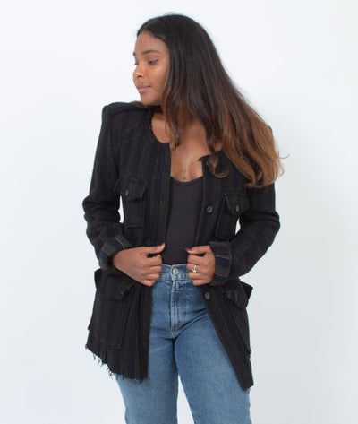 Isabel Marant Étoile Clothing Medium | US 8 I FR 40 Striped Casual Jacket