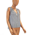 Isabel Marant Étoile Clothing Medium | US 8 I FR 40 Striped Embroidered Sleeveless Top