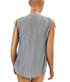 Isabel Marant Étoile Clothing Medium | US 8 I FR 40 Striped Embroidered Sleeveless Top