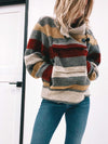 Isabel Marant Étoile Clothing Medium | US 8 I FR 40 Striped Woven Front Pocket Jacket