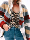 Isabel Marant Étoile Clothing Medium | US 8 I FR 40 Striped Woven Front Pocket Jacket