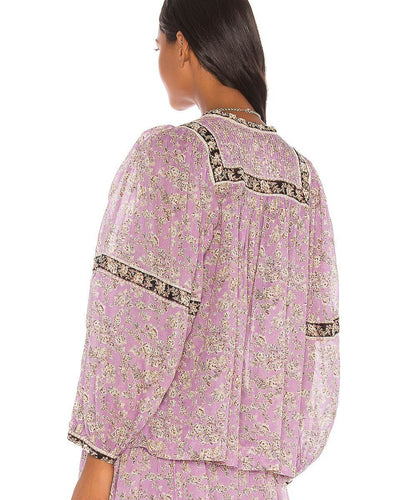 Isabel Marant Étoile Clothing Medium | US 8 Lilac "Violette" Blouse