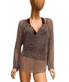 Isabel Marant Étoile Clothing Small | US 4 I FR 36 Silk Blouse with Lace Cami