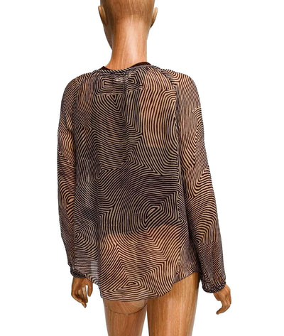 Isabel Marant Étoile Clothing Small | US 4 I FR 36 Silk Blouse with Lace Cami