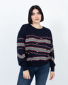 Isabel Marant Étoile Clothing XL | US 12 I FR 44 Ripped Navy Sweatshirt