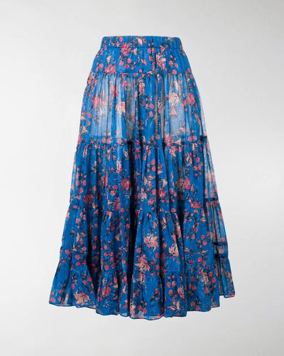 Isabel Marant Étoile Clothing XS "Elfa" Floral Printed Skirt