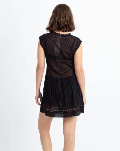 Isabel Marant Étoile Clothing XS | US 0 Black Eyelet Dress