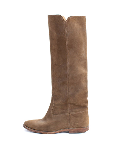 Isabel Marant Étoile Shoes Small | US 7 Suede Knee High Boots