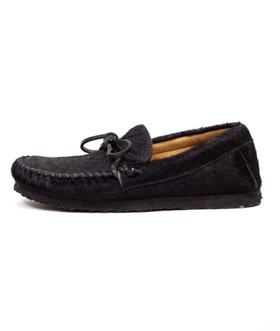 Isabel Marant Étoile Shoes XS | US 4 I FR 35 Black Calf Hair Loafers
