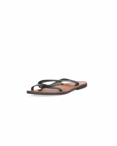 isapera Shoes Medium | US 7 Black "Foam" Sandals