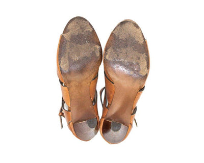 ISOLA Shoes Small | US 7 Strappy Leather Heels