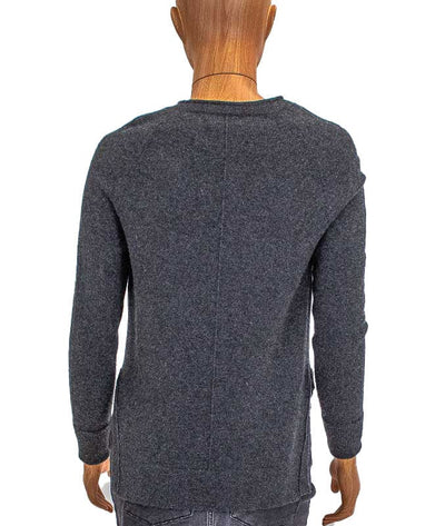 J Brand Clothing Small Charcoal Cashmere Sweater