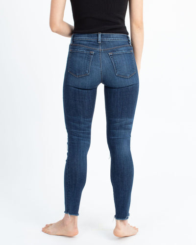 J Brand Clothing XS | US 24 "Cropped Skinny" Distressed Jeans