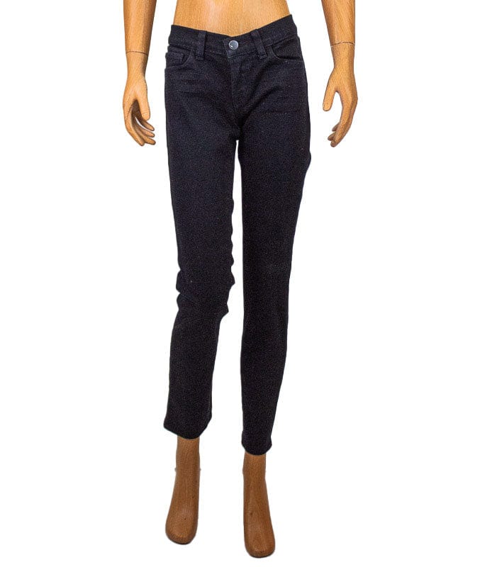 J Brand Clothing XS | US 25 "Skinny Leg" Black Jeans