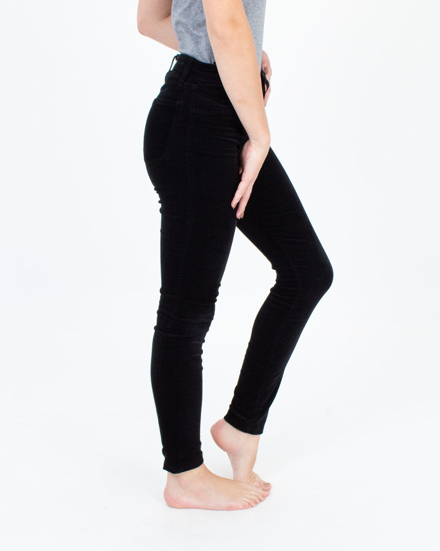 J Brand Clothing XS | US 25 "Super Skinny" Velvet Pants