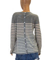J.McLaughlin Clothing Large Striped Long Sleeve Sweater