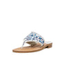 Jack Rodgers Shoes XS | US 6 Printed Flat Sandals