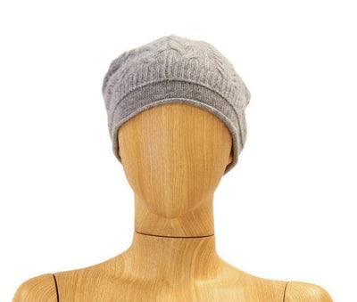 James Perse Accessories One Size Woman's Cashmere Fitted Slouch Beanie