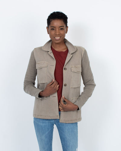 James Perse Clothing Medium Patch Pocket Jacket