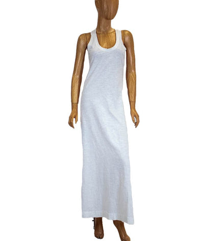 James Perse Clothing Medium Razor Back Cotton Maxi