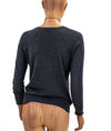 James Perse Clothing Small V-Neck Knit Sweater