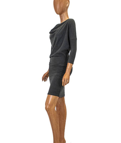 James Perse Clothing XS Cowl Neck Knee Length Dress
