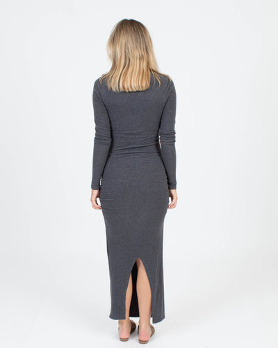 James Perse Clothing XS | US 0 "Jersey Knit" Long Sleeve Dress