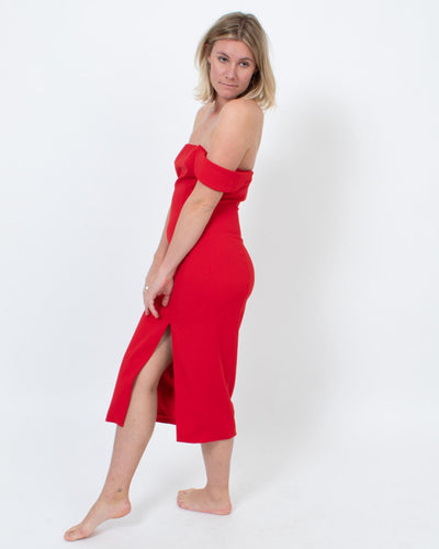 Jay Godfrey Clothing Medium | US 6 Red Cocktail Dress