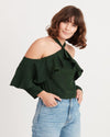 Jay Godfrey Clothing Small | US 4 Silk Cropped Blouse