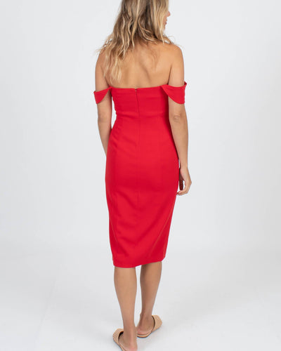 Jay Godfrey Clothing Small | US 6 Red Cocktail Dress