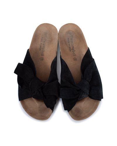 Jeffrey Campbell Shoes Medium | US 8 Black Suede Sandals