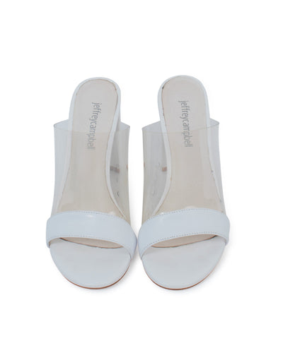 Jeffrey Campbell Shoes Small | US 6.5 White Mid Heel Mules