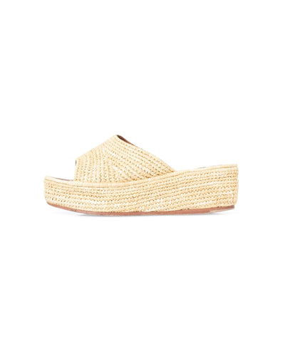 Jeffrey Campbell Shoes Small | US 6 Rattan Wedge Sandal