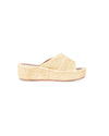 Jeffrey Campbell Shoes Small | US 6 Rattan Wedge Sandal