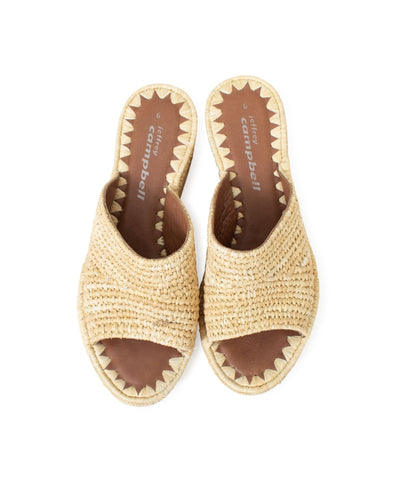 Jeffrey Campbell Shoes Small | US 6 Rattan Wedge Sandal