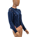 Jen's Pirate Booty Clothing Small | P/S Cable Knit Sweater