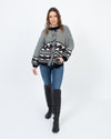 Jen's Pirate Booty Clothing Small Printed Cardigan